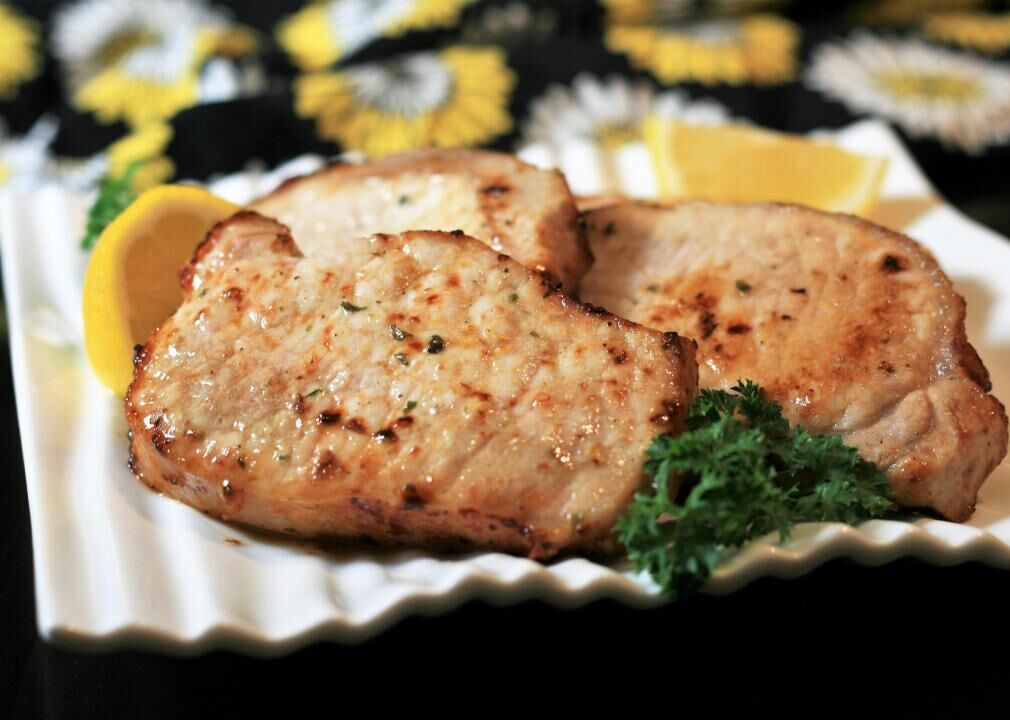 Air Fryer Ranch Pork Chops